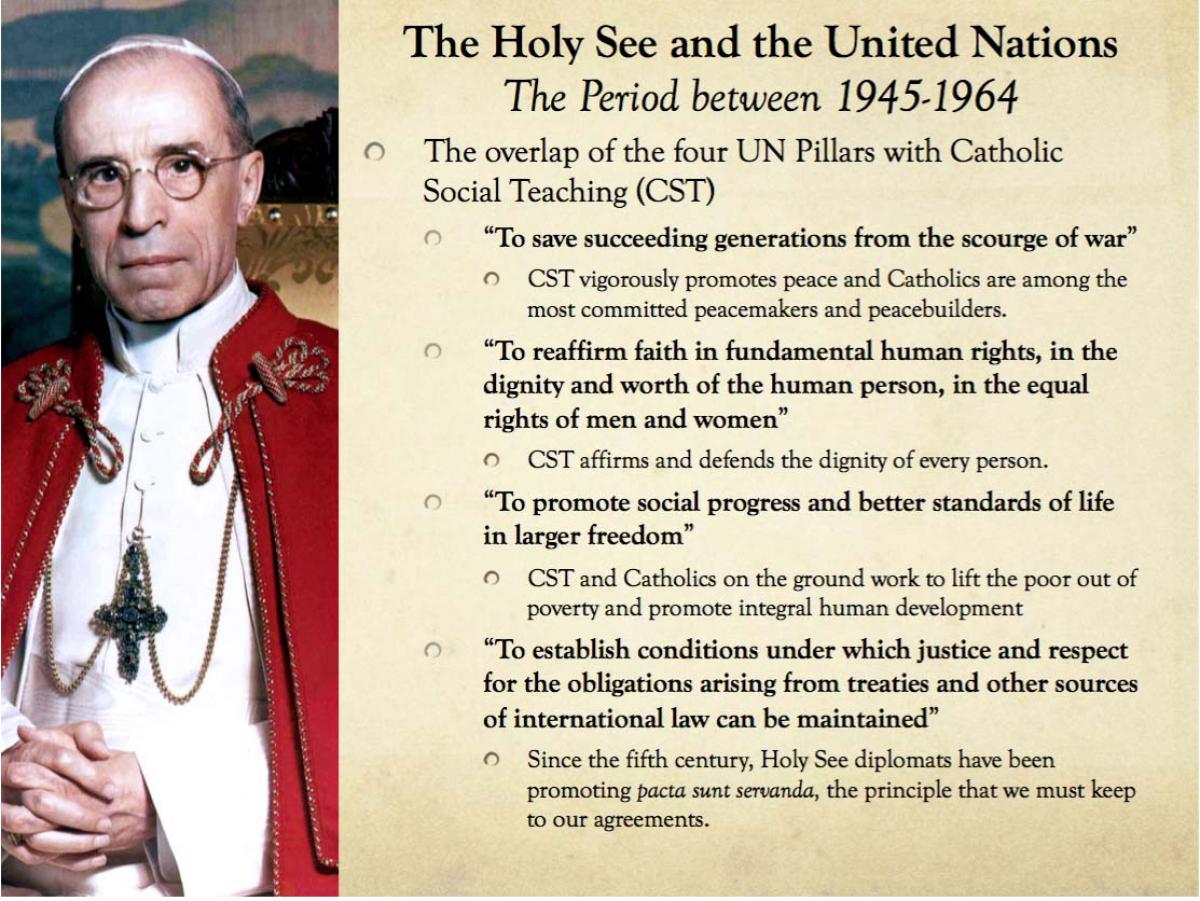 Archbishop Caccia Addresses 